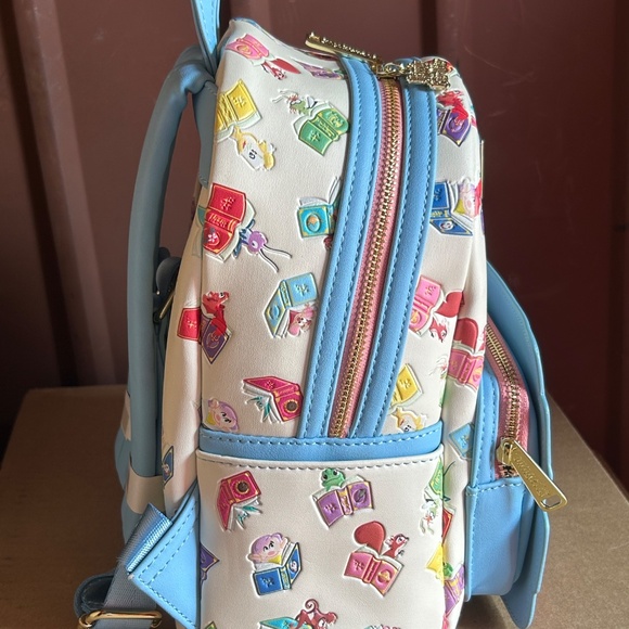 Loungefly Little Mermaid Cinderella Sleeping Beauty Storybook Mini Backpack main image 8